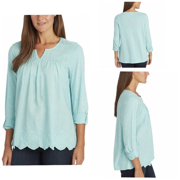 Gloria Vanderbilt Tops - Gloria Vanderbilt Ladies' Woven Blouse...